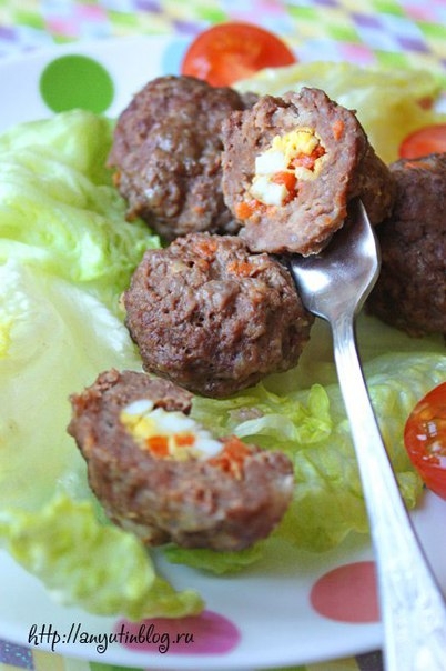 МЯСНЫЕ КОТЛЕТКИ С НАЧИНКОЙ