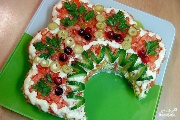 Салат "Русская красавица"