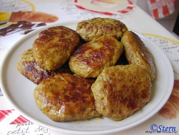 МЯСНЫЕ КОТЛЕТЫ С ТЫКВОЙ