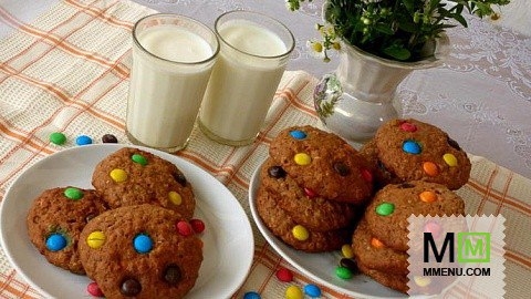 ОВСЯНОЕ ПЕЧЕНЬЕ С М&MS ОВСЯНОЕ ПЕЧЕНЬЕ С М&MS
