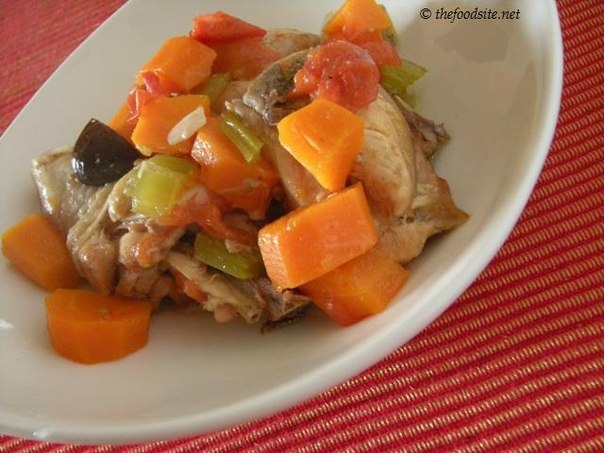 КУРИЦА С ЗИМНИМИ ОВОЩАМИ КУРИЦА С ЗИМНИМИ ОВОЩАМИ