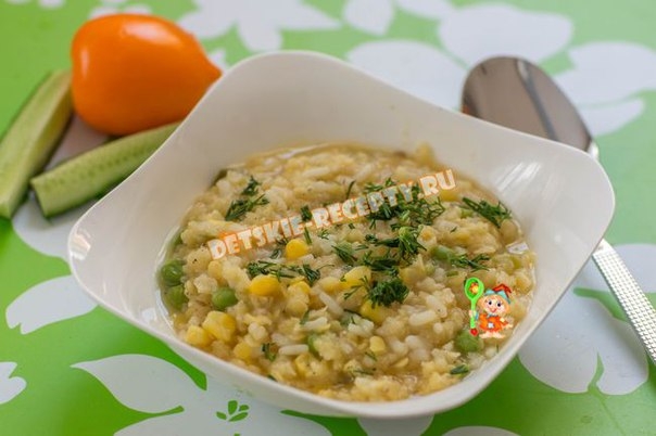 КАША ИЗ ЧЕЧЕВИЦЫ В МУЛЬТИВАРКЕ С ОВОЩАМИ И РИСОМ