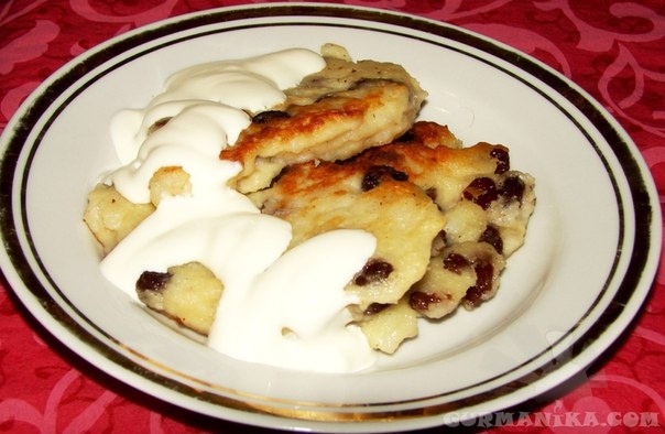 МАННЫЕ БИТОЧКИ С ИЗЮМОМ