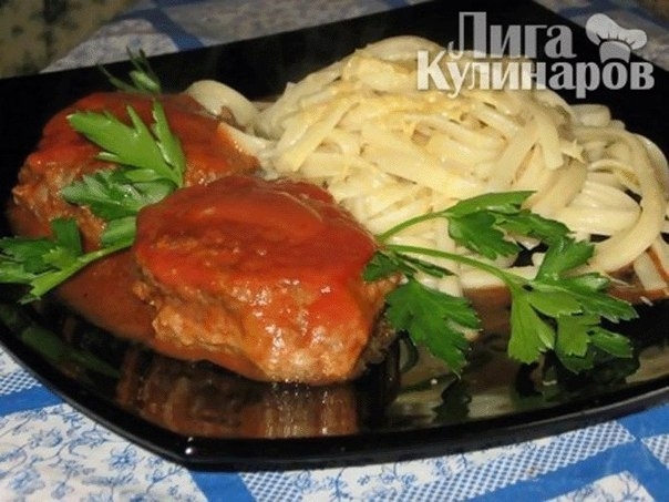 Биточки из куриных сердечек