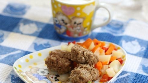 Мясные биточки на пару: с 1 года