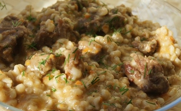 КАША ПЕРЛОВАЯ С МЯСОМ КАША ПЕРЛОВАЯ С МЯСОМ