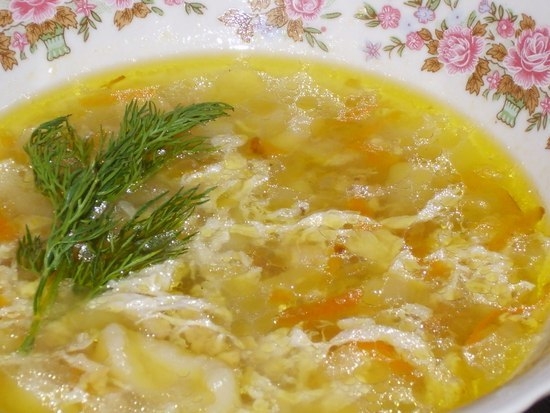 СУП С ЯЙЦОМ (с 1 года) СУП С ЯЙЦОМ (с 1 года)