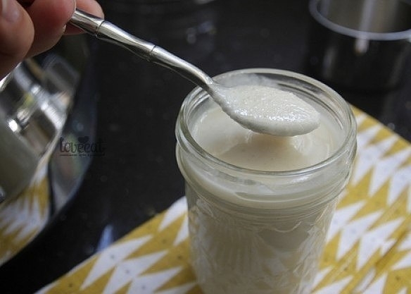 Домашнее кокосовое масло.