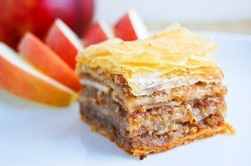 Яблочная пахлава. Яблочная пахлава.