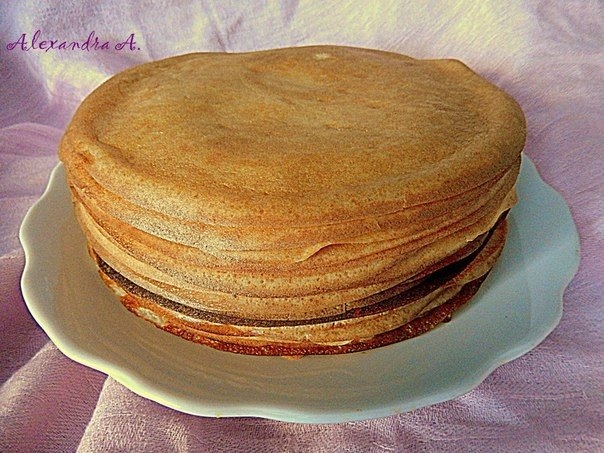 блины на минеральной воде (постные)