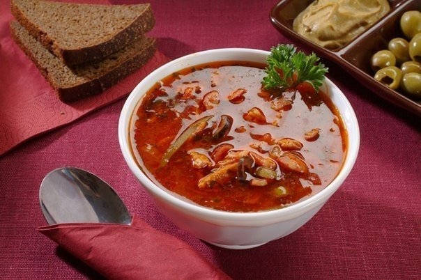 Солянка в мультиварке