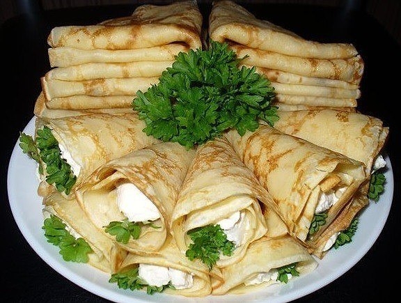 Начинки для блинчиков. 20 вариантов!