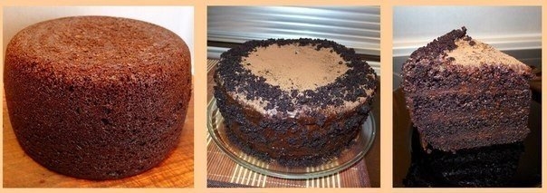 Шоколадный бисквит из мультиварки.