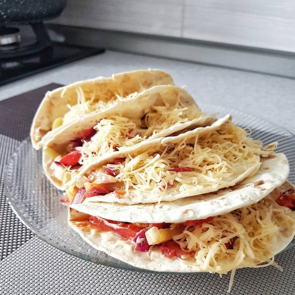 МЕКСИКАНСКИЕ ТАКО С КУРИЦЕЙ