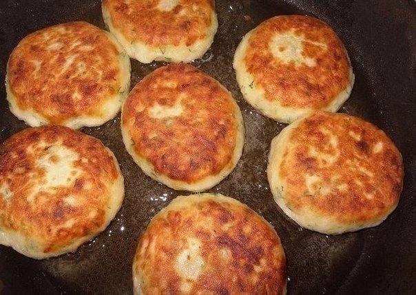 КОТЛЕТКИ КАРТОФЕЛЬНЫЕ С ГРИБАМИ