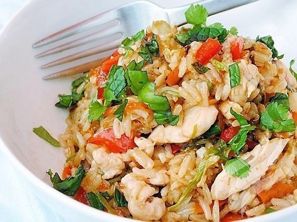 СОЧНЫЙ ПЛОВ С КУРИЦЕЙ