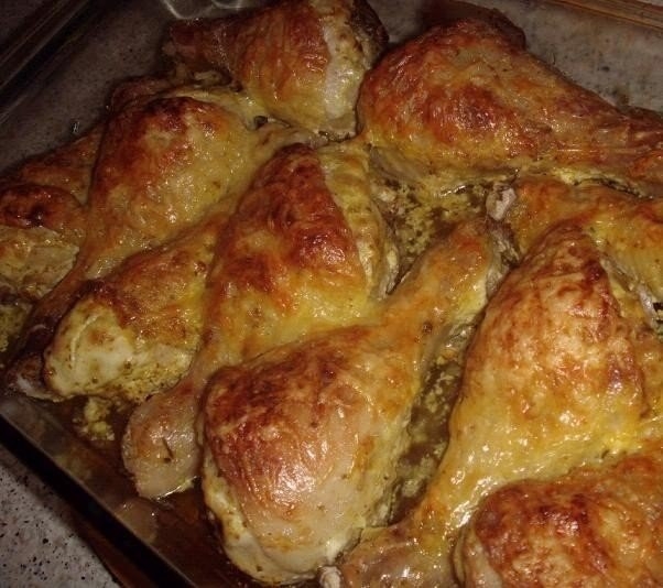 Куриные бедрышки с сыром из духовки Куриные бедрышки с сыром из духовки