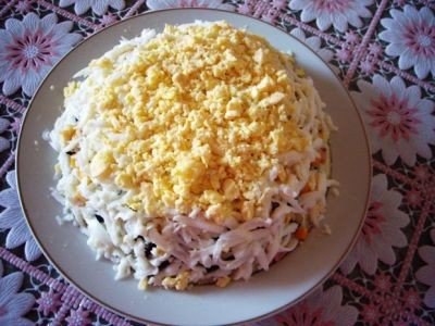 Салат "Гусарский".
