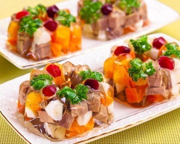 ЗАЛИВНОЕ МЯСКО В КРАСИВЫХ ФОРМОЧКАХ!