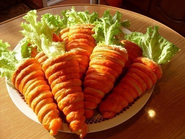 САЛАТ В МОРКОВКАХ!