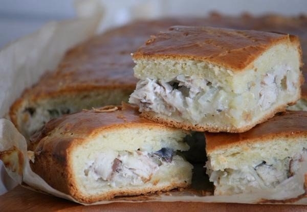 ПИРОГ СО СКУМБРИЕЙ! ПИРОГ СО СКУМБРИЕЙ!