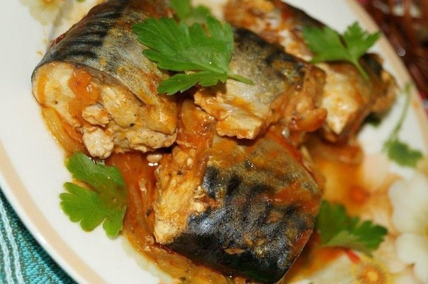 Рецепт скумбрии, тушеной с морковью и луком! Рецепт скумбрии, тушеной с морковью и луком!