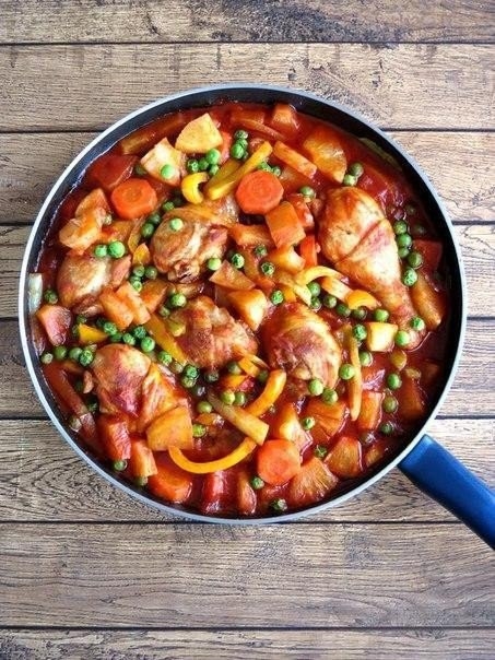 КУРИЦА С АНАНАСАМИ! КУРИЦА С АНАНАСАМИ!