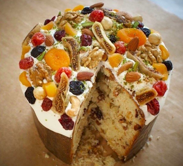 Царский кулич с миндалем! Царский кулич с миндалем!