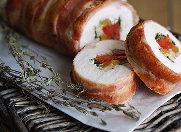 Куриный рулетик с пецем! Куриный рулетик с пецем!