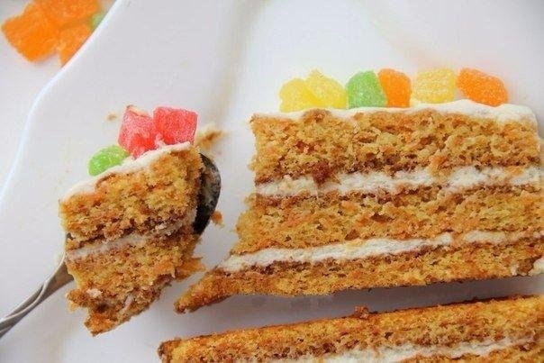 Вкусный морковный торт! Вкусный морковный торт!