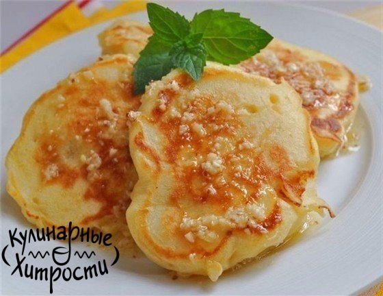 КЕФИРНЫЕ ОЛАДЬИ НА КЕФИРЕ
