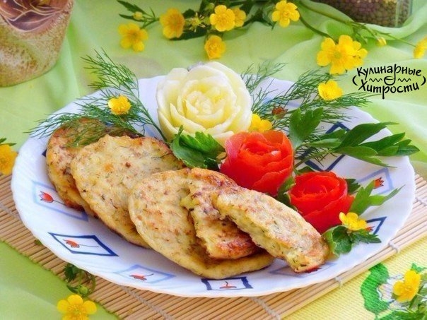 КАБАЧКОВО - СЫРНЫЕ ОЛАДЬИ