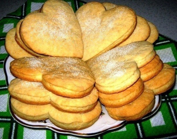 Коржики сметанные &raquo; Сердечные&raquo;