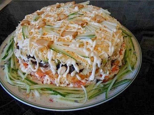 салат «Вкусняшка» к новогоднему столу !!! салат «Вкусняшка» к новогоднему столу !!!