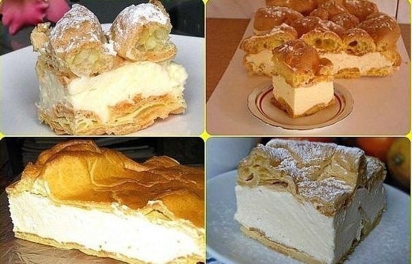 Нежный заварной пирог КАРПАТКА. Нежный заварной пирог КАРПАТКА.