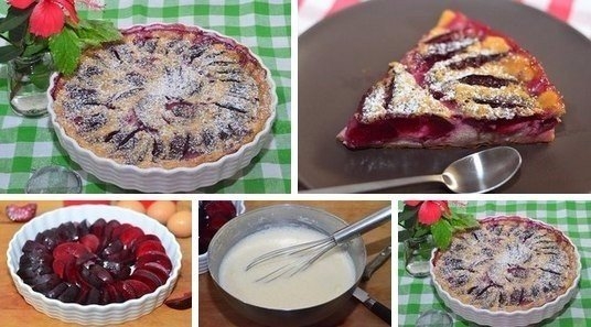 Сливовая запеканка Сливовая запеканка