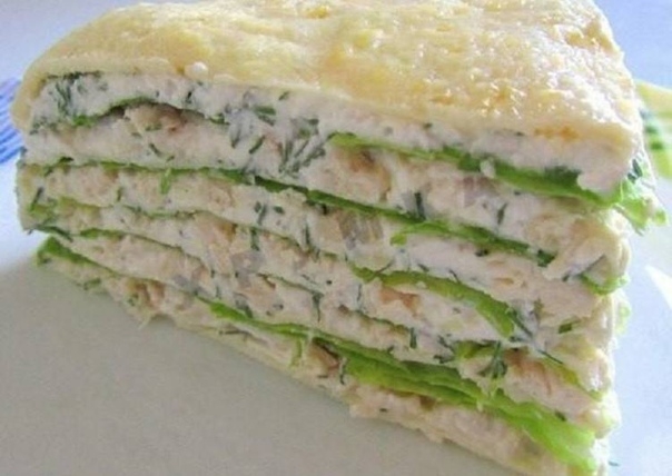 Закусочный куриный торт! Сытно, вкусно и главное — быстро! Закусочный куриный торт! Сытно, вкусно и главное — быстро!