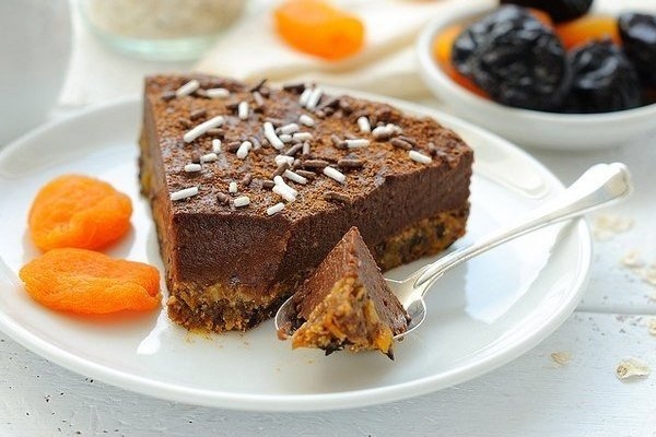 Веганский пирог с финиками Веганский пирог с финиками