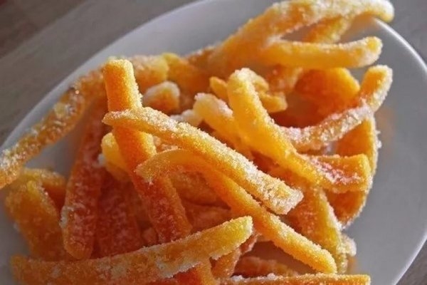 Апельсиновые цукаты к чаю Апельсиновые цукаты к чаю