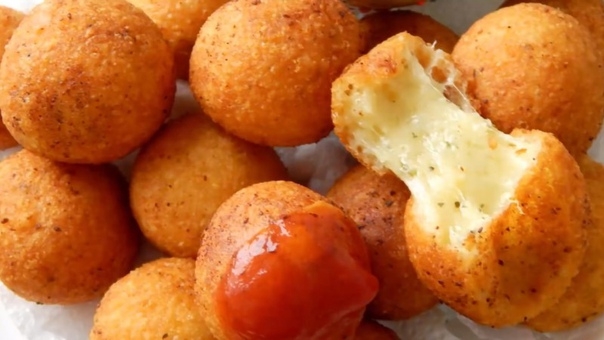Сырные пончики это просто и как вкусно! Удиви своих родных и близких!