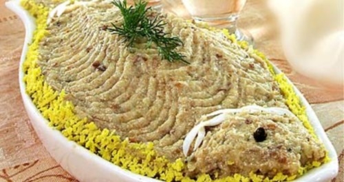 Рубленая сельдь по-татарски