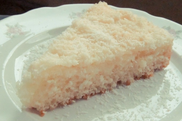 Быстрый кухен с кокосом Быстрый кухен с кокосом