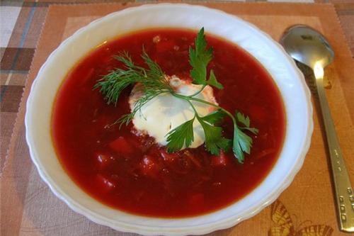 Постный борщ без зажарки в мультиварке Постный борщ без зажарки в мультиварке