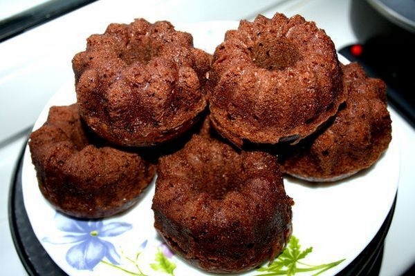 Простые маффины без молока и яиц Простые маффины без молока и яиц
