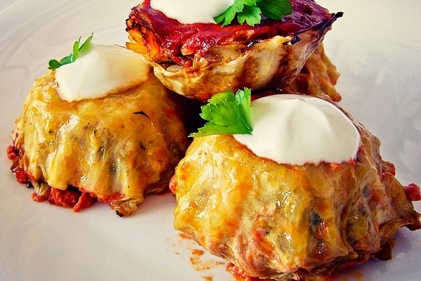 Голубцы с грибами и курицей в духовке Голубцы с грибами и курицей в духовке