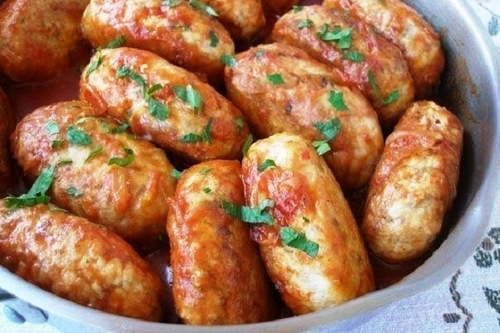 Гречаники из готовой каши с куриным фаршем