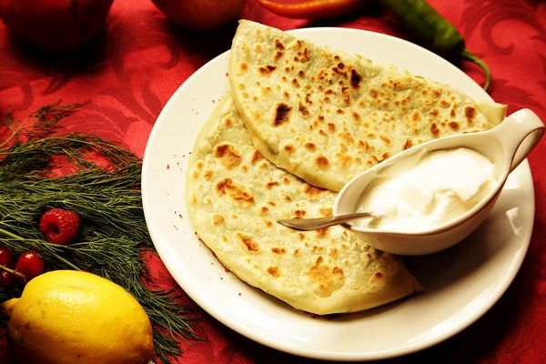 Азербайджанские кутабы с сыром Азербайджанские кутабы с сыром