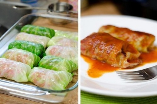 Классические голубцы с мясной начинкой Классические голубцы с мясной начинкой