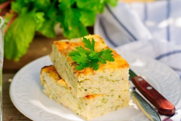 Кабачковый омлет с сыром в духовке Кабачковый омлет с сыром в духовке