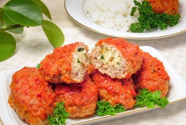 Зразы мясные в духовке Зразы мясные в духовке